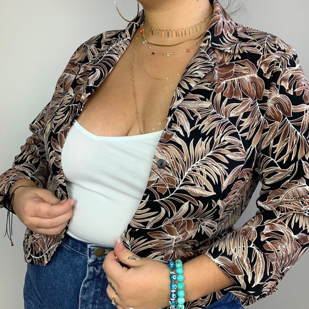 Tropical structured jacket